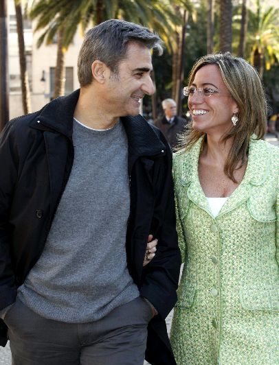 Carme Chacón y Miguel Barroso. Carme Chacón y Miguel Barroso.
