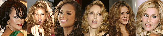Mejores cantantes pop Mejores cantantes pop