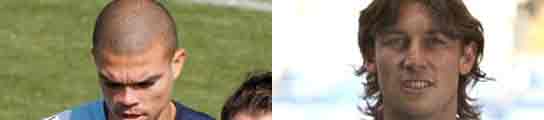 Pepe y Heinze del Real Madrid 544 Pepe y Heinze del Real Madrid 544