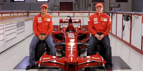 Massa y Raikkonen Massa y Raikkonen