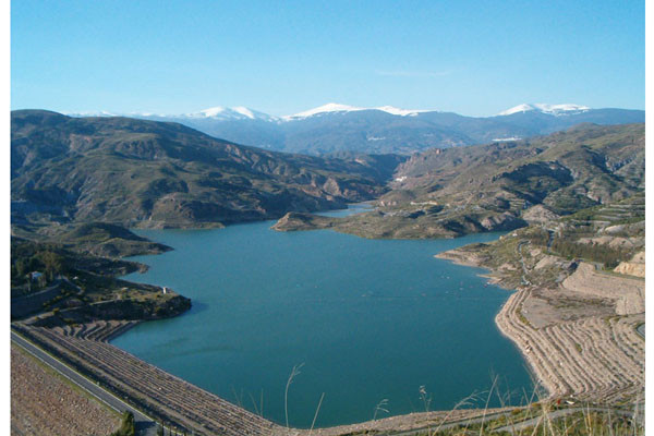 Vista del pantano de Benínar Vista del pantano de Benínar