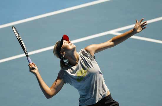 Sharapova. Sharapova.