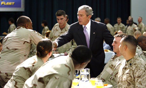 Bush, de gira por países árabes. Bush, de gira por países árabes.