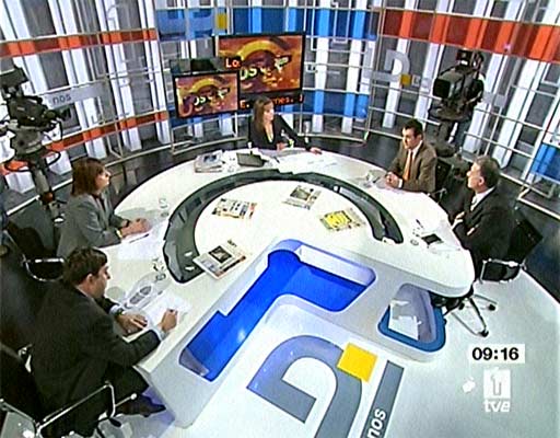 Debate de los medios gratuitos (Fuente: TVE) Debate de los medios gratuitos (Fuente: TVE)