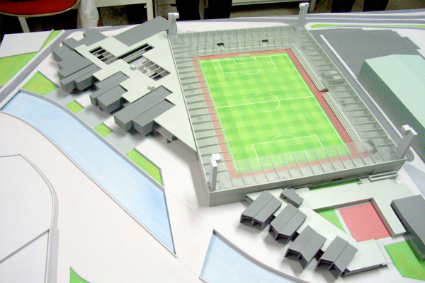 Proyecto del nuevo estadio del Real Ávila Proyecto del nuevo estadio del Real Ávila