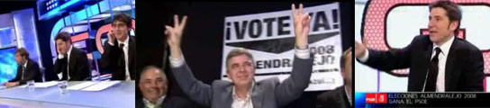 Las elecciones las ganará el PSOE, según un particular simulacro realizado por CQC Las elecciones las ganará el PSOE, según un particular simulacro realizado por CQC