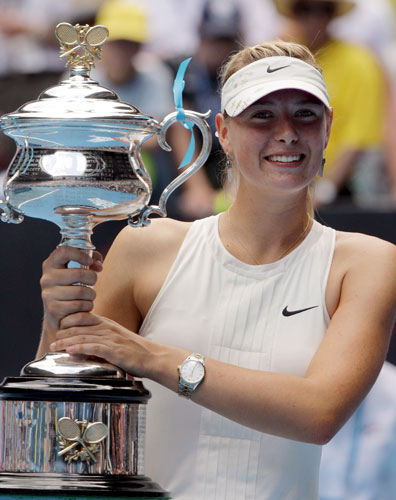 Sharapova gana en Australia Sharapova gana en Australia