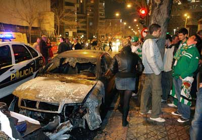 Coche quemado Coche quemado