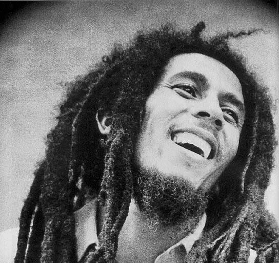 El músico jamaicano Bob Marley. El músico jamaicano Bob Marley.