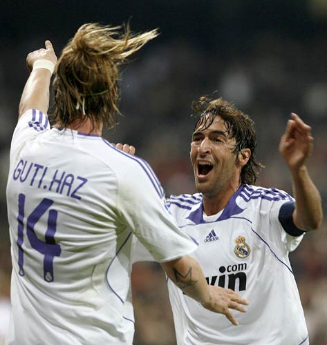 Raúl y Guti Raúl y Guti