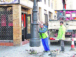 Empiezan a irse las farolas Empiezan a irse las farolas