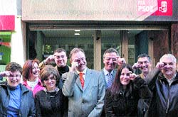 El PSOE marcha ‘con la despensa llena’ El PSOE marcha ‘con la despensa llena’