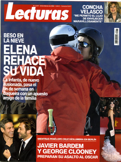 Infanta Elena y acompañante Infanta Elena y acompañante