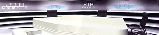 Escenario del debate Zapatero- Rajoy