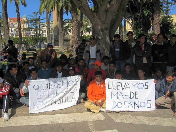 Huelga hambre inmigrantes Huelga hambre inmigrantes