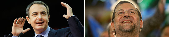 Zapatero y Rajoy Zapatero y Rajoy