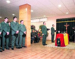 Distintivo al guardia civil ahogado Distintivo al guardia civil ahogado