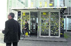 ‘Post-it’ protesta en Pablo Picasso ‘Post-it’ protesta en Pablo Picasso