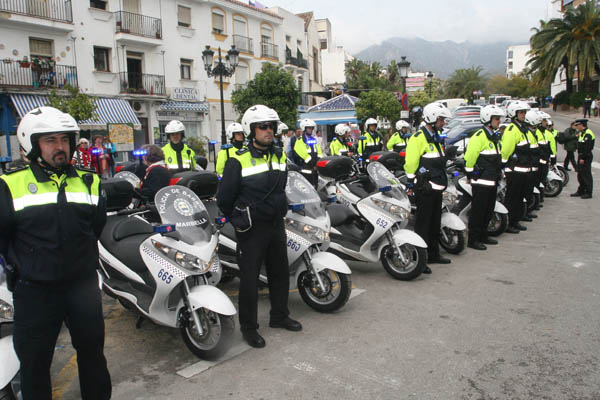 policia de barrio de marbella, agentes locales motorizados policia de barrio de marbella, agentes locales motorizados