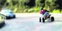 Cárcel para el conductor de un ‘quad’ que colgó sus temeridades en Internet Cárcel para el conductor de un ‘quad’ que colgó sus temeridades en Internet