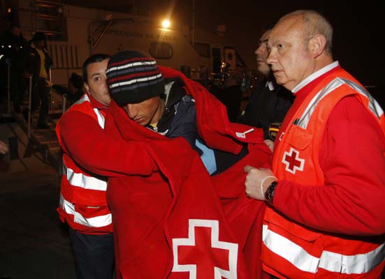 Interceptada una patra en Almería Interceptada una patra en Almería