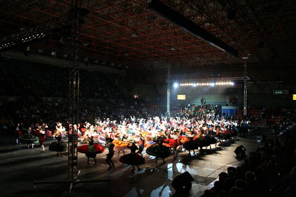 Festival de las Marzas en el polideportivo El Plantio, Burgos. Festival de las Marzas en el polideportivo El Plantio, Burgos.