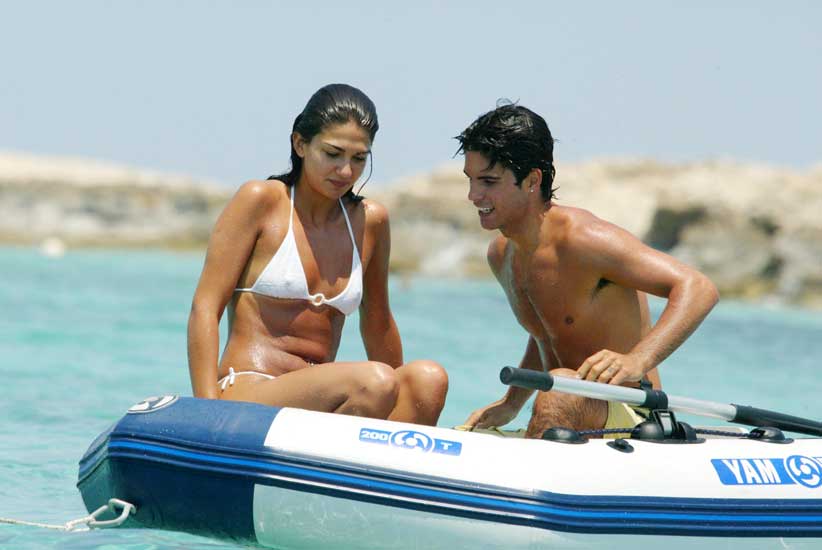 Lorena Bernal y Mikel Arteta Lorena Bernal y Mikel Arteta
