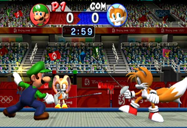 Mario y Sonic en los juegos olímpicos Mario y Sonic en los juegos olímpicos
