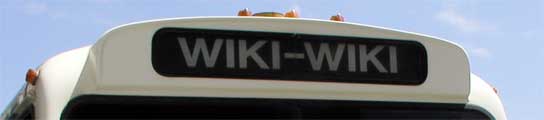 Un autobús en Honolulu llamado Wiki Wiki