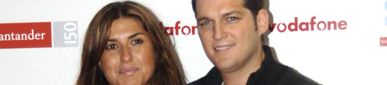 Manu Tenorio y Silvia Casas