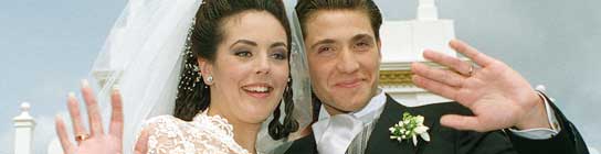 Antonio David, con Rocío Carrasco