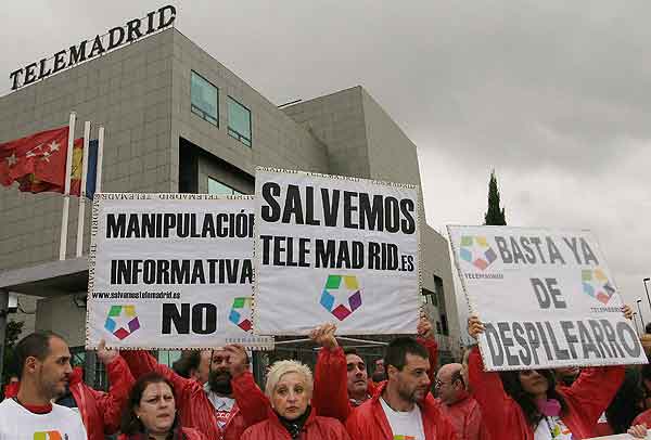 Huelga de Telemadrid Huelga de Telemadrid