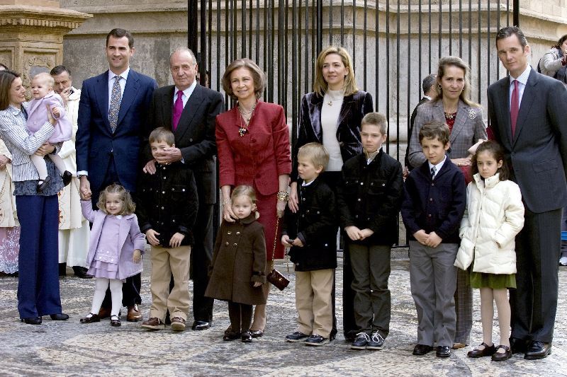 La Familia Real, en Mallorca La Familia Real, en Mallorca