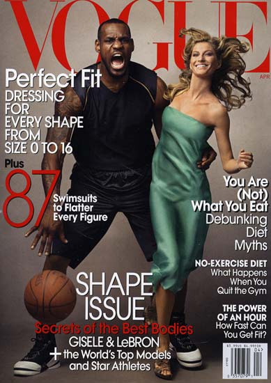 Gisele Bündchen y LeBron James Gisele Bündchen y LeBron James