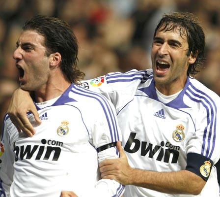 Higuaín y Raúl Higuaín y Raúl