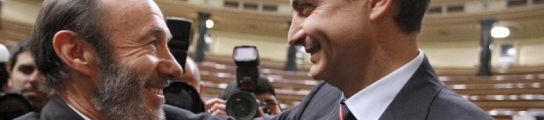 Rubalcaba felicita a Zapatero