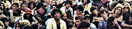 Imagen de la película 'Woodstock'. Imagen de la película 'Woodstock'.