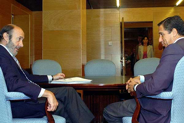 Rubalcaba y Zaplana Rubalcaba y Zaplana