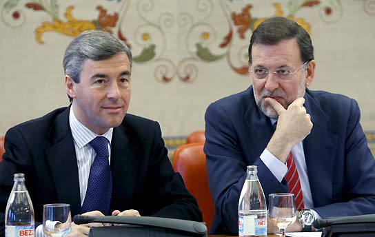 Ángel Acebes y Mariano Rajoy Ángel Acebes y Mariano Rajoy