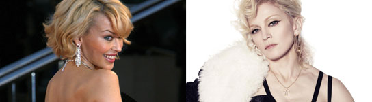 Kylie Minogue y Madonna Kylie Minogue y Madonna