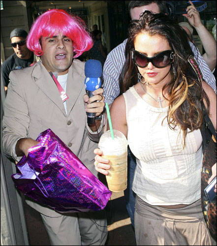 Britney en una aparición reciente Britney en una aparición reciente