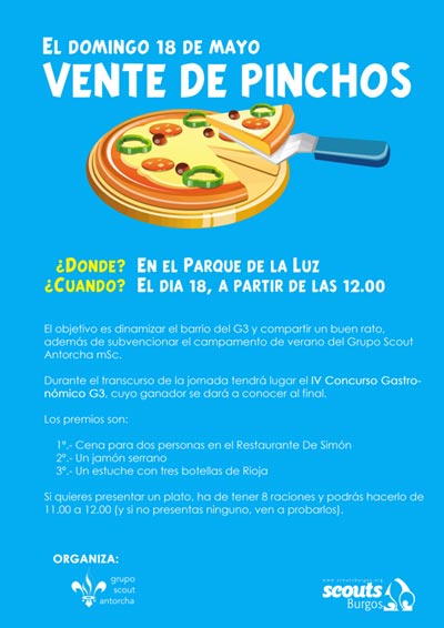 Cartel del IV Concurso Gastronómico Cartel del IV Concurso Gastronómico