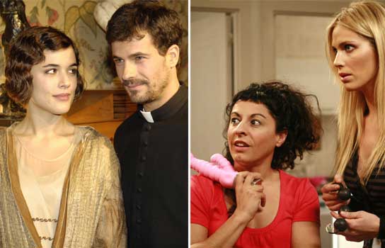 'La Señora' contra 'La que se avecina' 'La Señora' contra 'La que se avecina'
