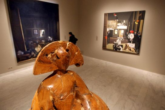 Versiones de las meninas en Barcelona Versiones de las meninas en Barcelona