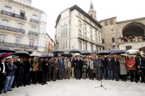 Concentración contra ETA Concentración contra ETA
