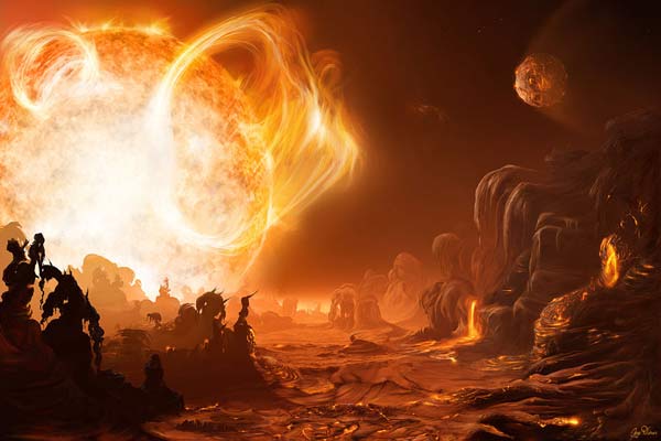 La peligrosa salida del sol en Gliese La peligrosa salida del sol en Gliese