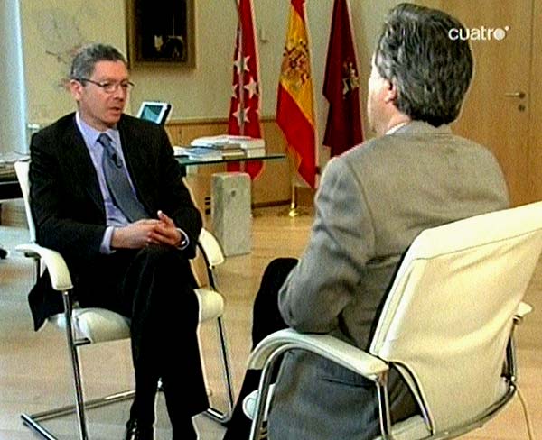 Gabilondo entrevista a Gallardón Gabilondo entrevista a Gallardón