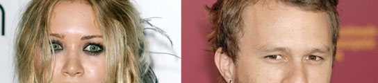 Mary Kate Olsen y Heath Ledger