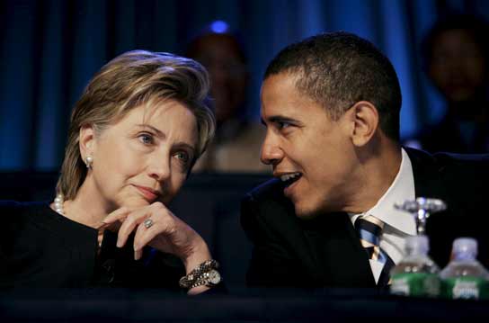 Clinton y Obama Clinton y Obama
