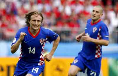 Modric con Croacia Modric con Croacia